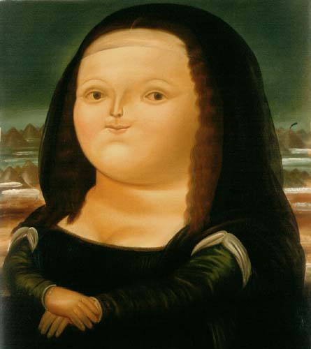 Mona Lisa de Botero