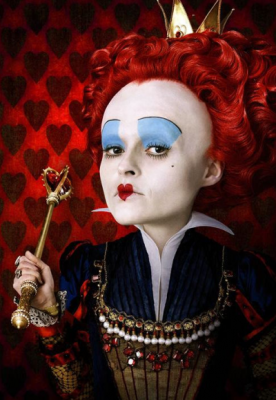 Helena Bonham Carter en Alice un Wonderland