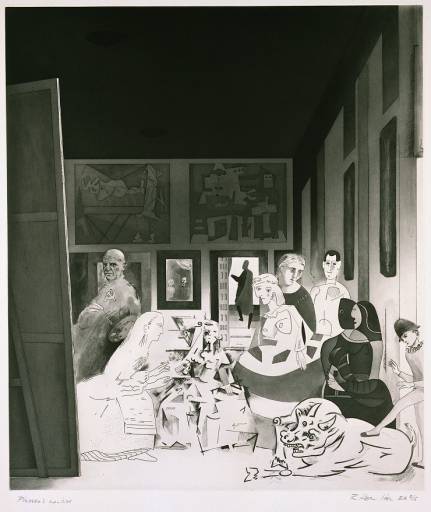 Meninas de Picasso, Richard Hamilton 1973