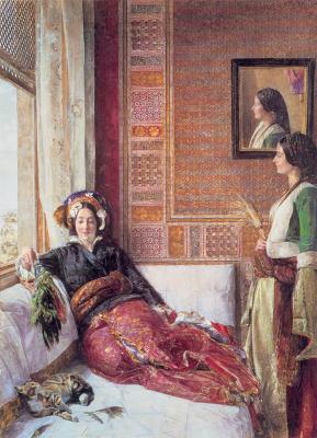 JF Lewin Harem life in Constantinopla